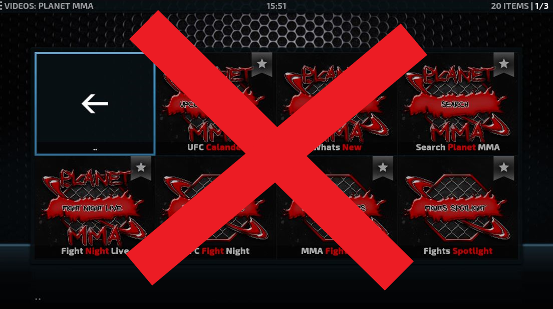 Planet MMA Kodi not working: easy guide and helpful tips