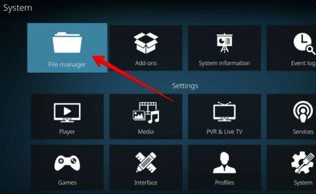 kodi select file manager 1024x631 1