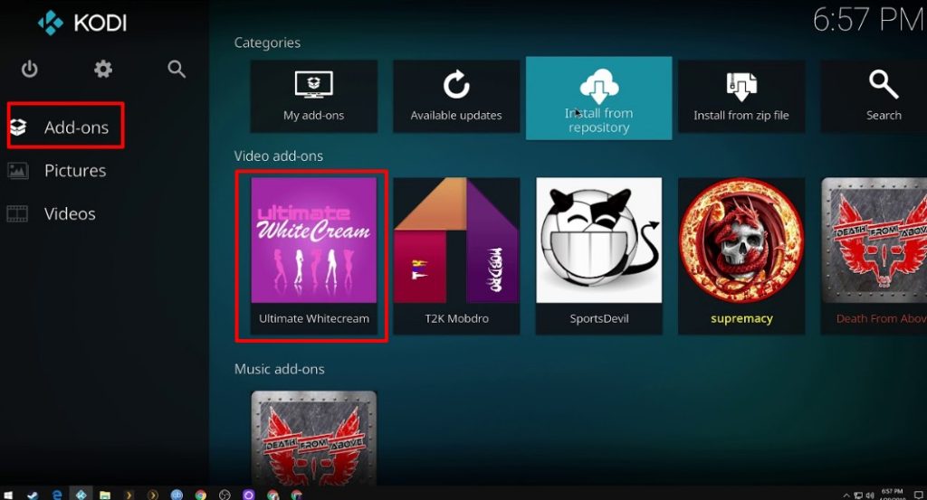 white cream addons for kodi34